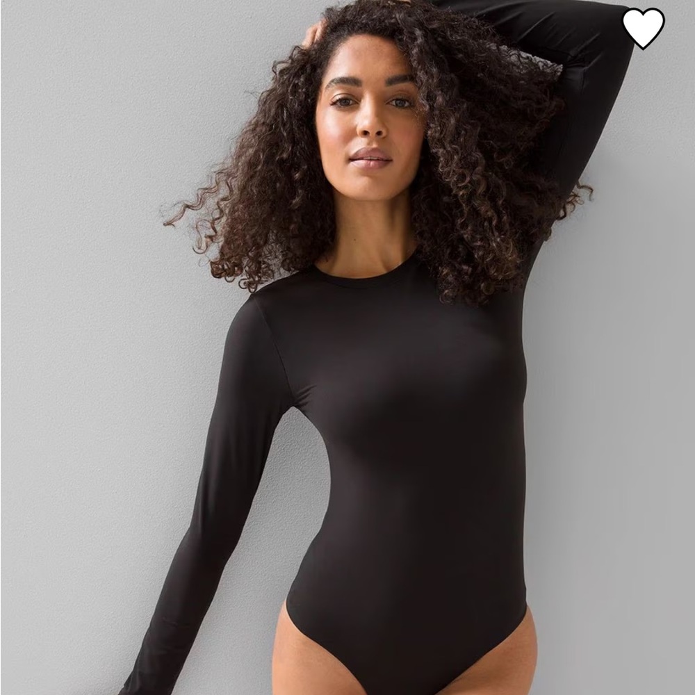 WHBM FORME™ All Ways Stretch Long-Sleeve Bodysuit - Size M